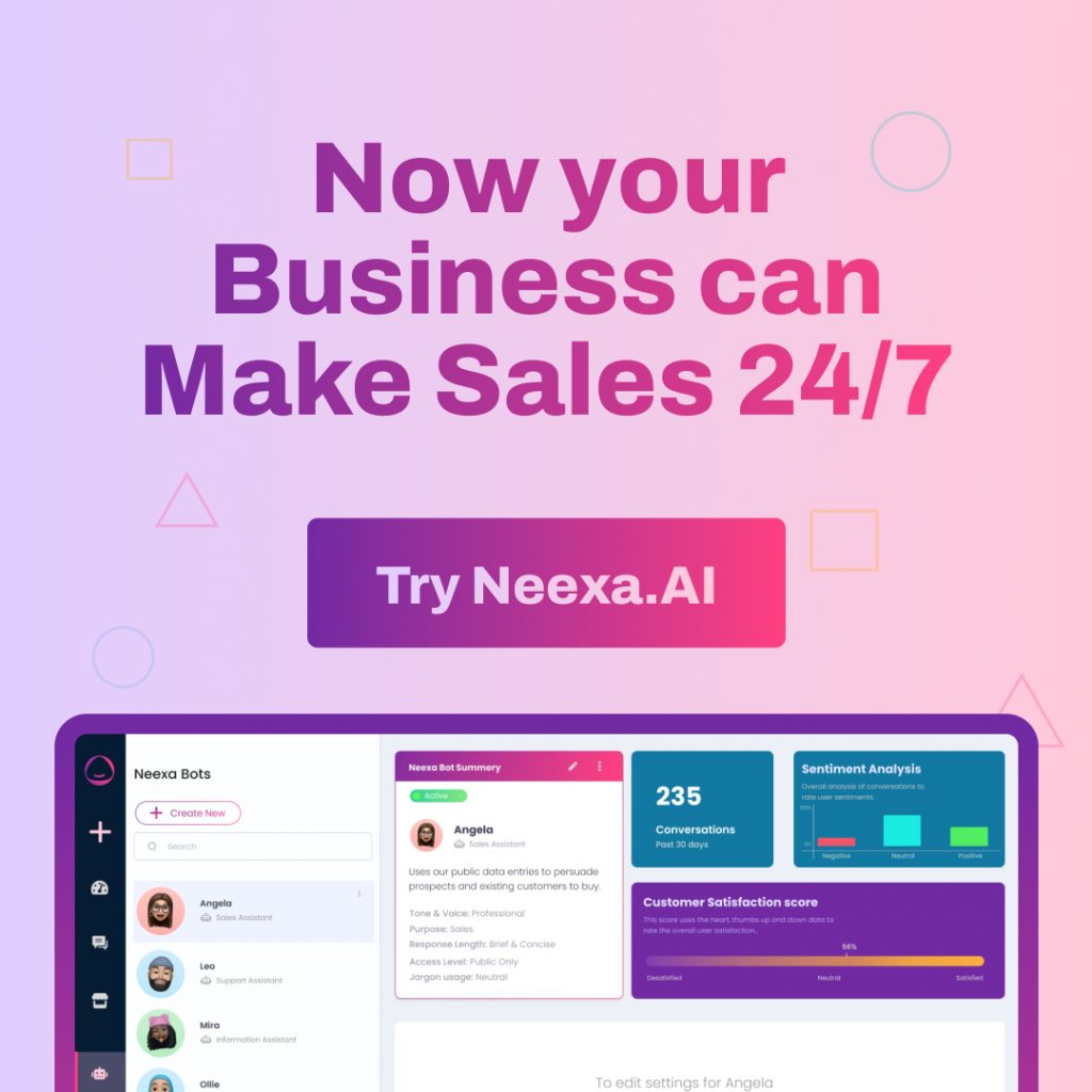 AI Sales Powered by Neexa AI